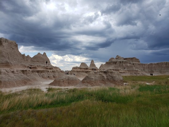 Badlands storm clouds!
