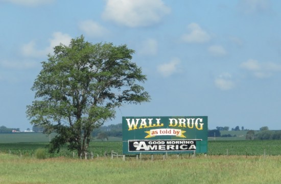 Wall Drug Good Morning America sign!