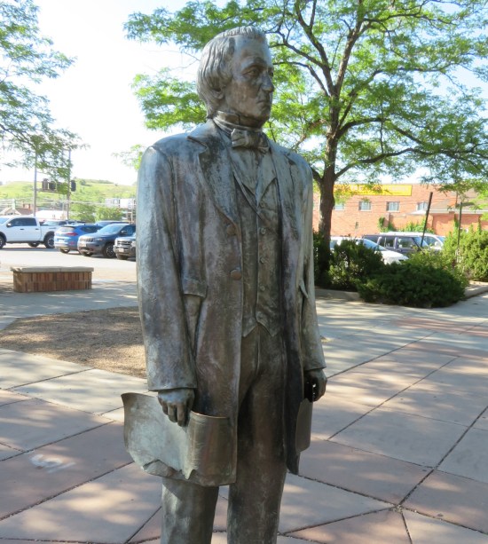 Andrew Johnson statue!