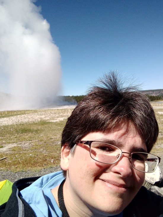 Old Faithful selfie!