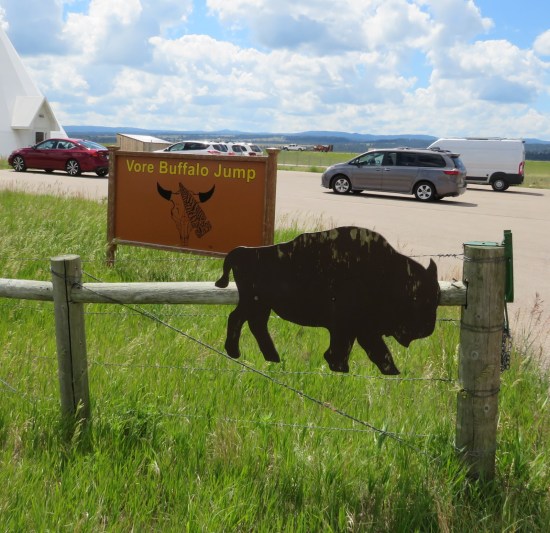 Vore Buffalo Jump signs!