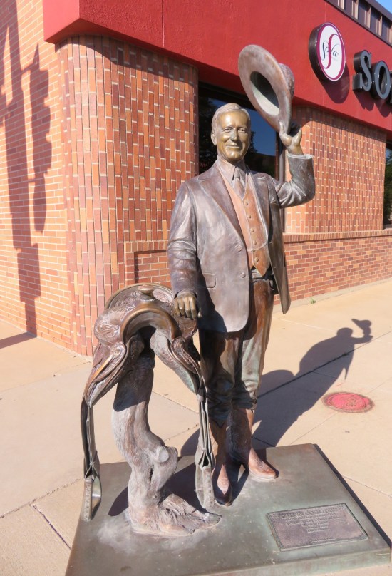 Calvin Coolidge statue!