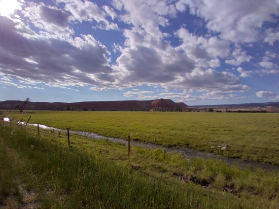 Wyoming farm ditch!