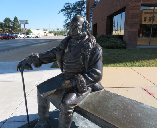 Martin Van Buren statue!