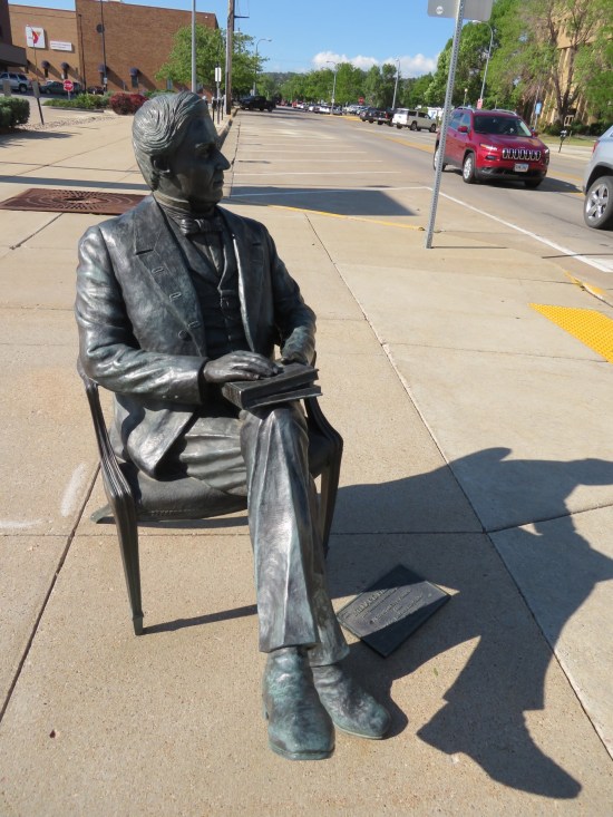 Millard Fillmore statue!