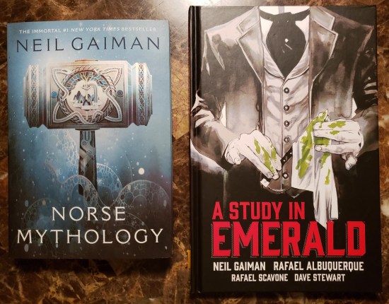 Neil Gaiman books!