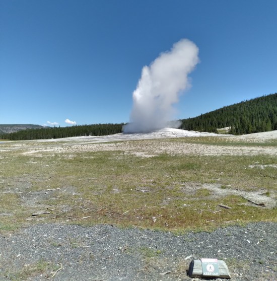 Old Faithful warmup!