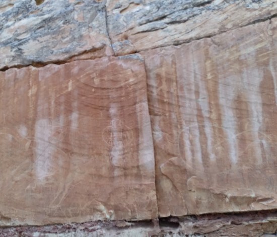 Medicine Lodge sketches and striation.