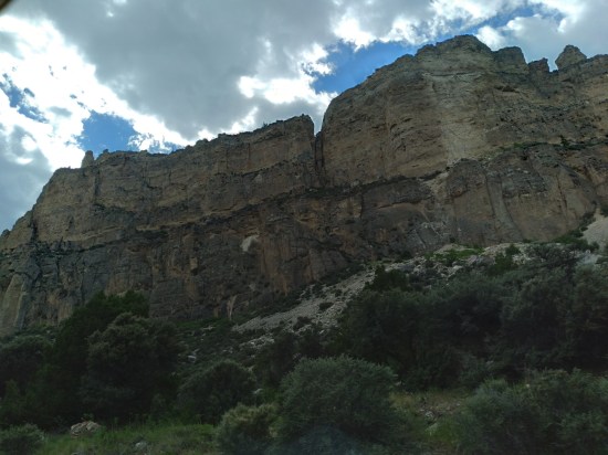 southwest-looking cliffs!