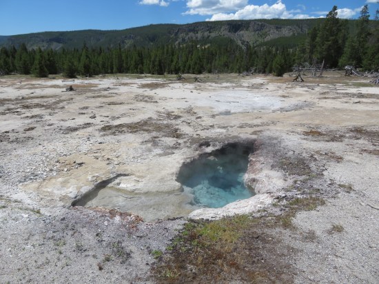 Biscuit Basin fumarole!
