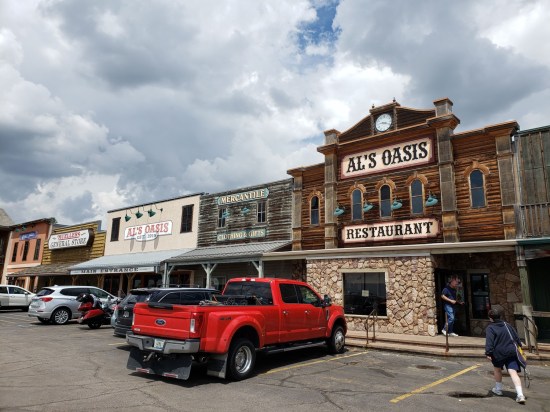 Al's Oasis restaurant!