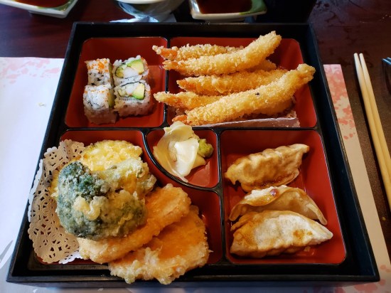 Shrimp Tempura bento box!