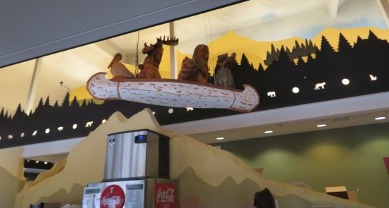 Old Faithful canoe mobile!