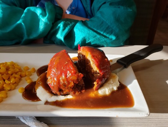 Perkins meat loaf ball!