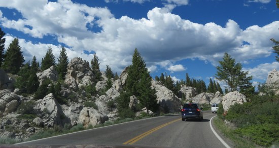 Yellowstone rock formations!