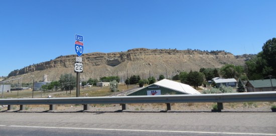 I-90 and mesa!