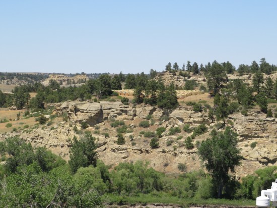 Pompeys Pillar panorama!