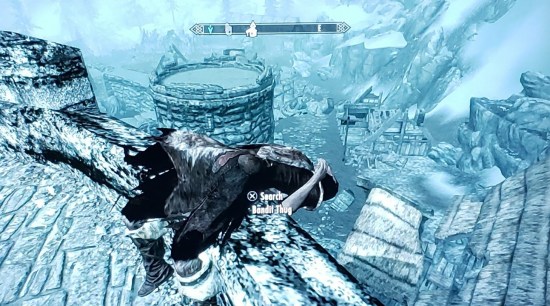 Skyrim Helgen at Night!