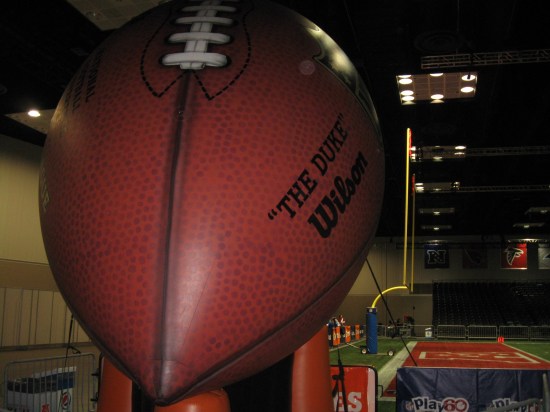 Indianapolis giant football!