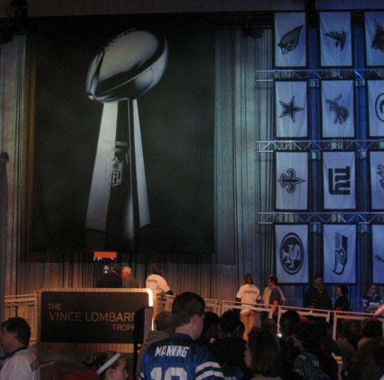 Lombardi Trophy line!