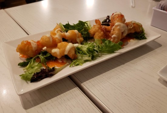 tempura lobster bites!