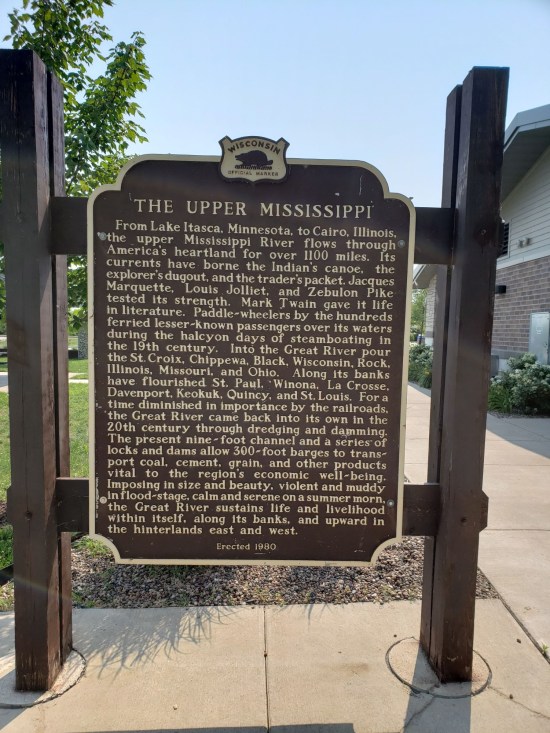 Upper Mississippi sign!