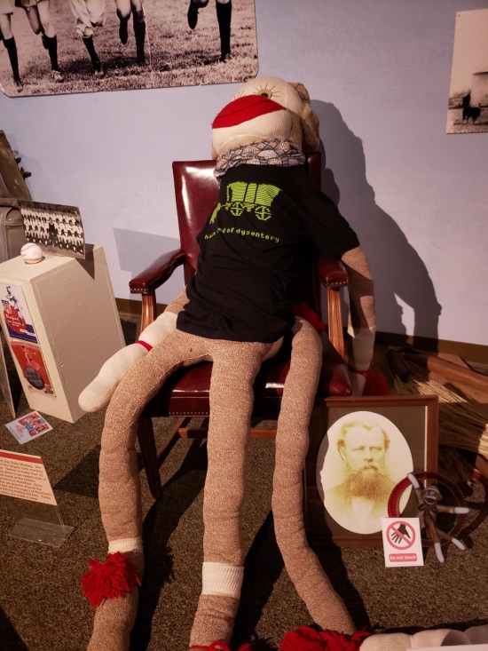 Nelson the World's Largest Sock Monkey!