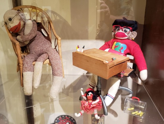 sock monkey characters!