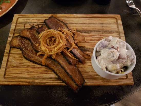 Coffee Rubbed Smoked Brisket!