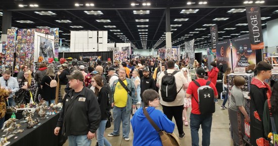 Indiana Comic Con crowd!