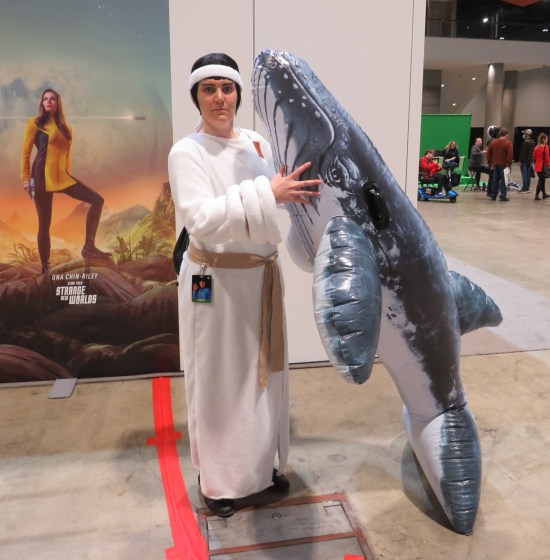 Spock and humpback whale!