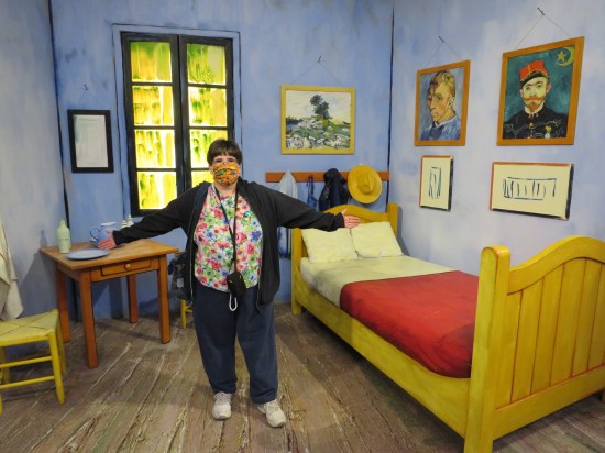 Bedroom in Arles 3-D!