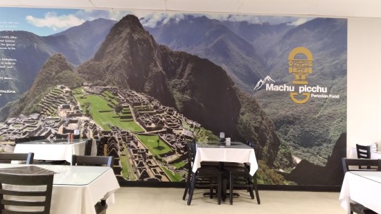 Machu Picchu mural!