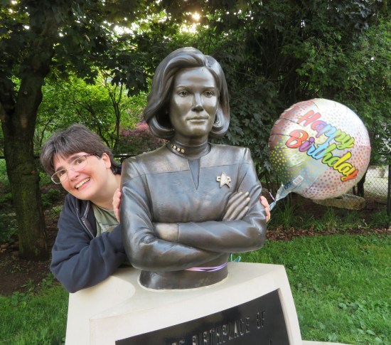 Anne and Captain Janeway!