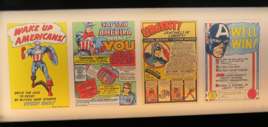 Captain America wartime ads!