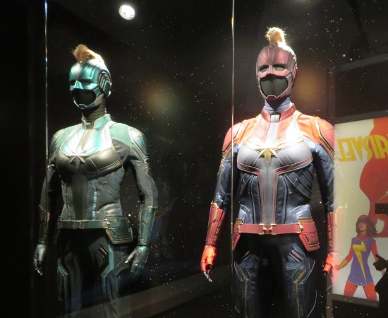 Captain Marvel costumes!