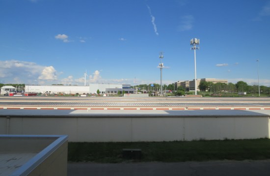 Dublin hotel window view!