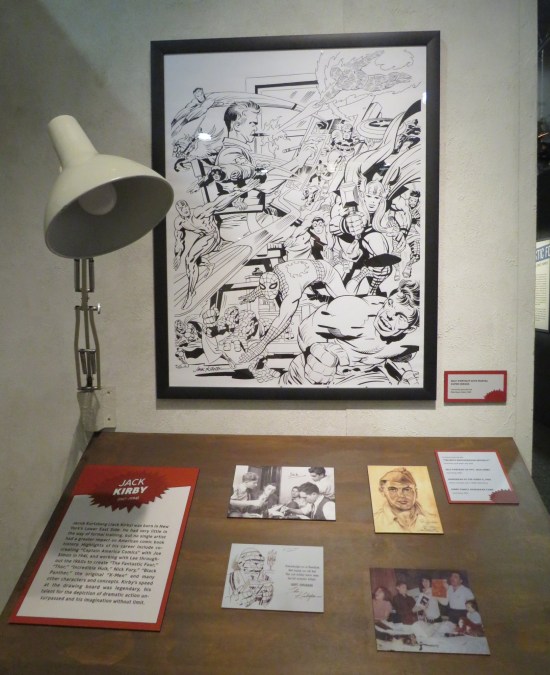 Jack Kirby tribute desk!