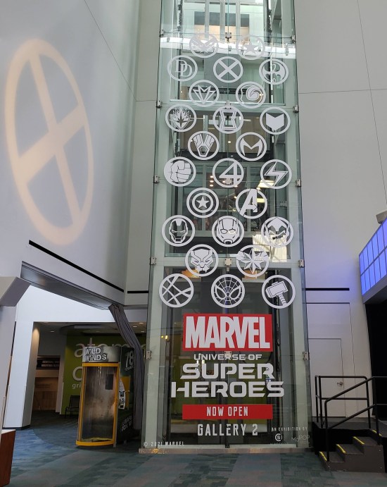 Marvel elevator!