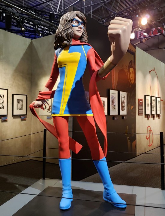 Ms. Marvel statue!