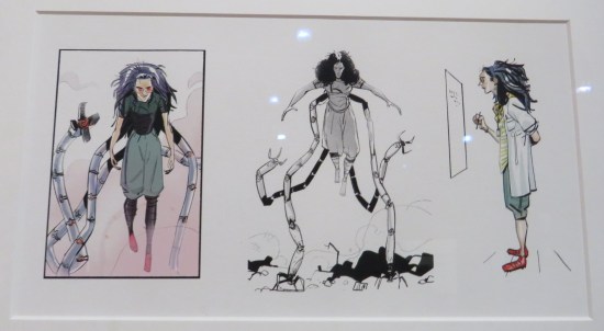 Spider-Verse Octopus concept art!