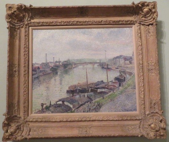 Stone Bridge and Barges at Routen!