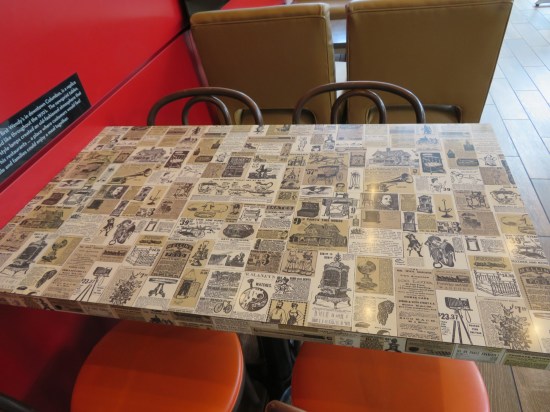 Wendy's old table!