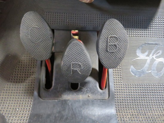 1922 Model T pedals!