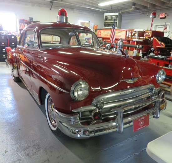 1950 Chevy fire chief car!