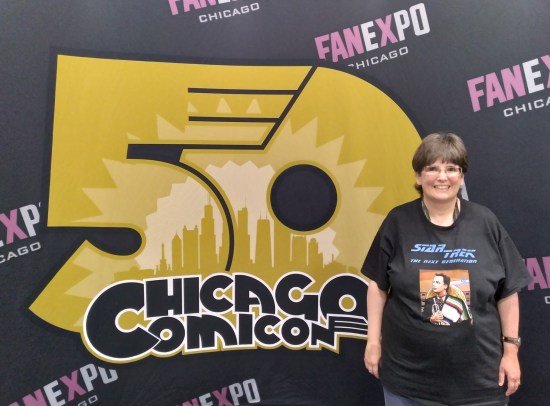 Anne and 50th backdrop!