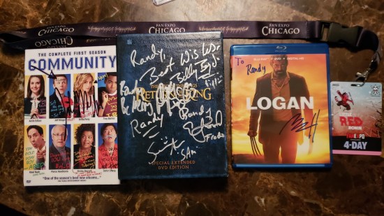 autographed DVDs!