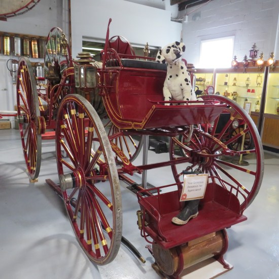 Dalmatian #2 and fire wagon!
