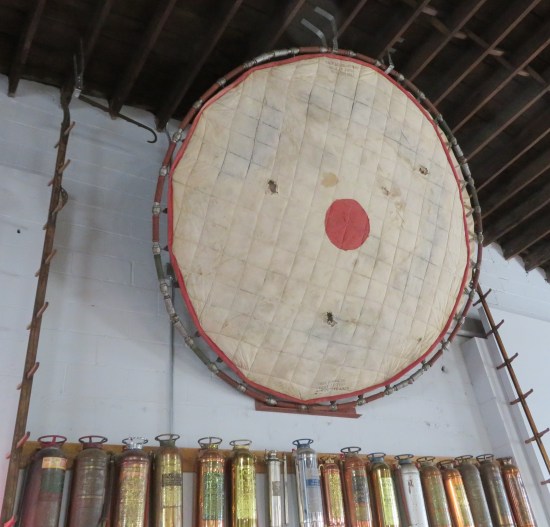 firefighter trampoline and extinguishers!