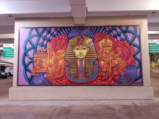 Rosemont garage mural!
